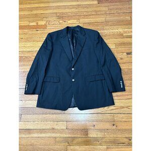 Chaps Men's black Two-Button Sport Coat Blazer